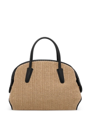 Coccinelle Tylde woven tote bag - Neutrals