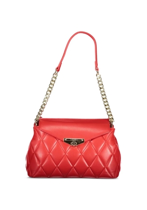 MARIO VALENTINO Frisia quilted diamond-pattern tote bag - Red