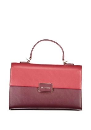MARIO VALENTINO two-tone logo-detail tote bag - Red