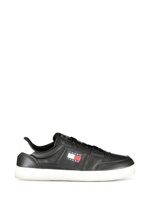 Tommy Hilfiger Greenwich logo-patch sneakers - Black