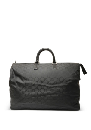 Gucci Pre-Owned 2000-2010s GG Canvas Boston tote bag - Black