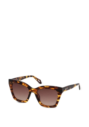 Just Cavalli tortoiseshell-effect square-frame sunglasses - Brown