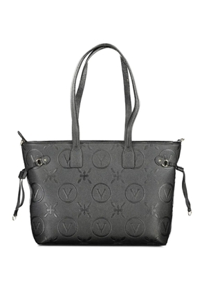 MARIO VALENTINO embossed-logo tote bag - Black