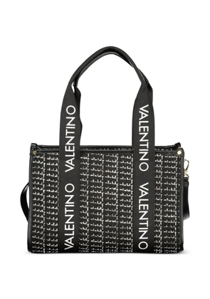 MARIO VALENTINO logo-print tote bag - Black