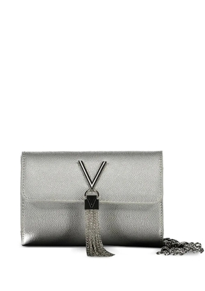 MARIO VALENTINO Divina tassel-detail tote bag - Silver