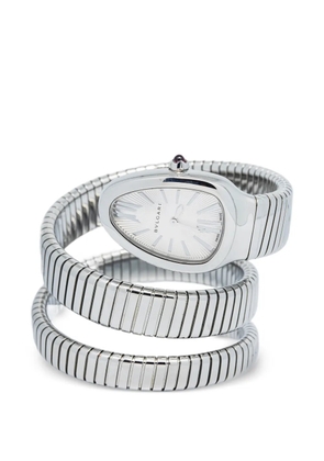 Bvlgari Pre-Owned Serpenti Tubogas 35mm watch - White