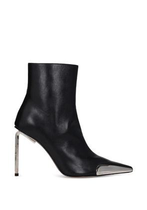 Off-White Jitney metal-heel ankle boots - Black