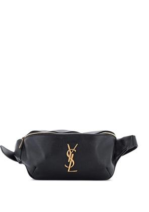 Saint Laurent Pre-Owned Classic Monogram Leather belt bag - Black