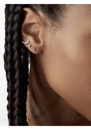 Dinny Hall Shuga diamond stud earrings - Silver