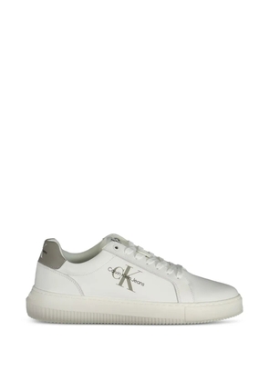 Calvin Klein monogram low-top sneakers - White