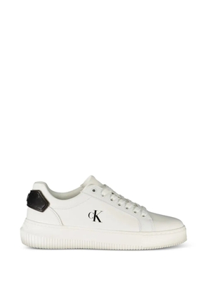 Calvin Klein leather sneakers - White