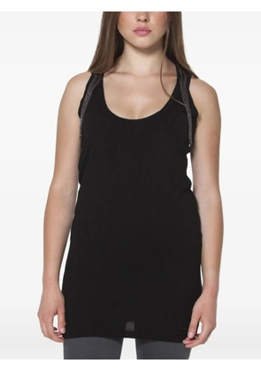 Fred Perry chain-link tank top - Black