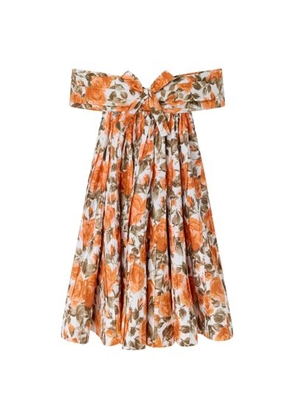 Printed mini Babydoll dress