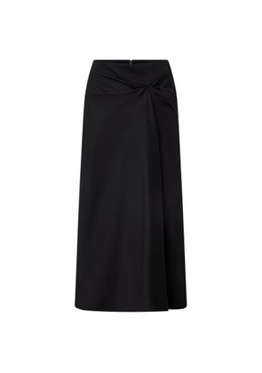 Maxi wrap skirt