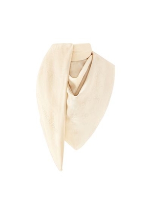 Flower And Straps Shawl