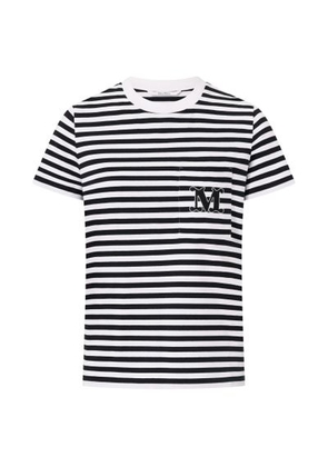 Striped t-shirt with logo
