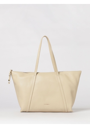 Shoulder Bag COCCINELLE Woman color Yellow Cream