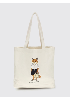 Bag MAISON KITSUNÉ Men color Ecru