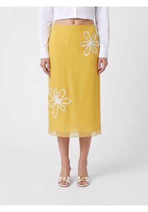 Skirt FENDI Woman color Yellow