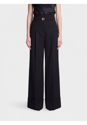 Pants FENDI Woman color Black