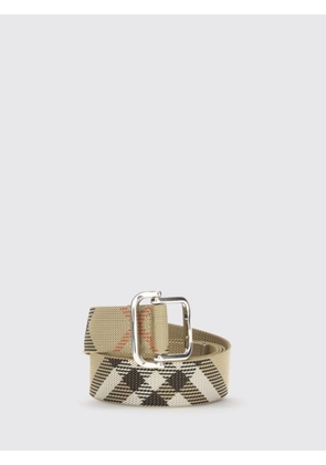 Belt BURBERRY Men color Earth