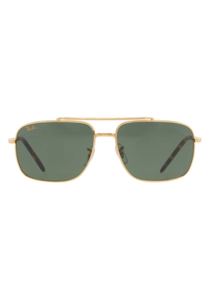 Ray Ban Green Square Sunglasses RB3796 919631 59