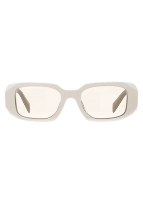 Prada Light Brown Rectangular Ladies Sunglasses PR 17WSF 21D5J2 51