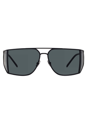 Saint Laurent Black Rectangular Mens Sunglasses SL 750 001 69