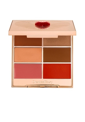 Charlotte Tilbury Love At First Swipe Face Palette in Medium Deep - Beauty: NA. Size all.