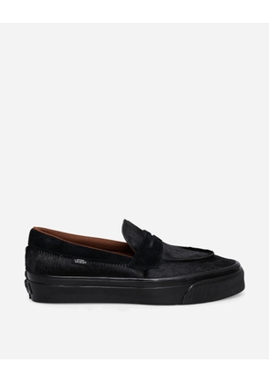 Premium Pony Hair Loafers Black