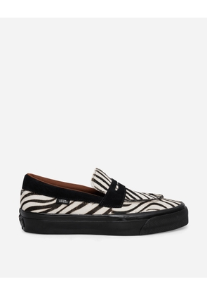 Premium Pony Hair Loafers Zebra
