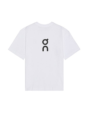 On Club Tee in White - White. Size L (also in M, S, XL/1X, XS).