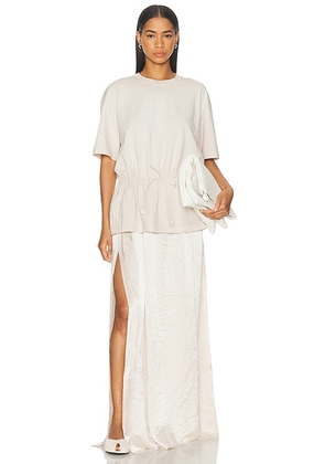 Haikure Joopy Dress in Butter - Cream. Size XS (also in S, M, L).