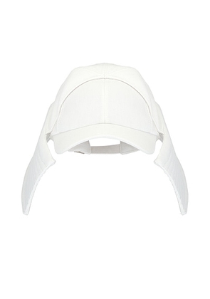 Jean Paul Gaultier Drill Bob Marine Hat in White - White. Size all.