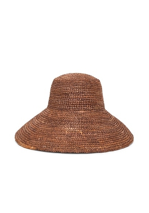 Jenni Kayne Soleil Hat in Chocolate - Brown. Size S/M (also in M/L).