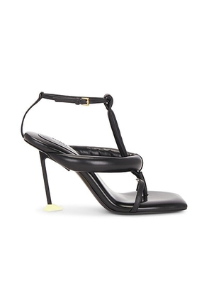 Givenchy Boudoir Thong Sandal in Black - Black. Size 40 (also in ).