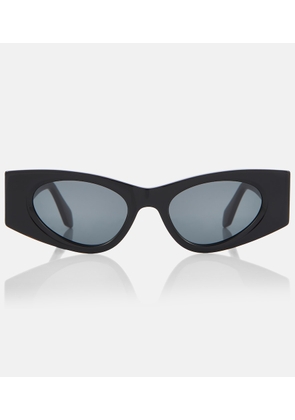 Alaia Logo oval sunglasses