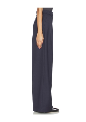 ANINE BING Lou Trouser in Navy. Size 10. Also in 2.