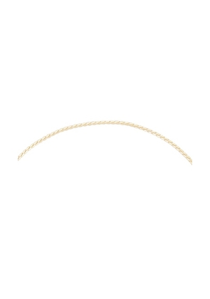 Ettika Solstice Bolo Necklace in Metallic Gold.