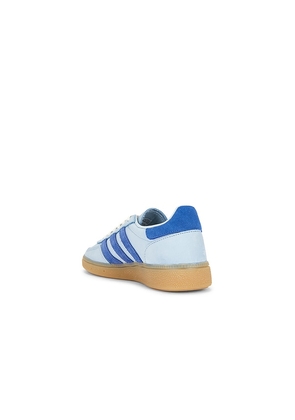 adidas Originals Handball Spezial Sneaker in Baby Blue. Size 5. Also in 5.5, 6, 6.5, 7, 7.5, 8, 8.5, 9, 9.5, 10.