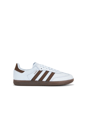 adidas Originals Samba OG Sneaker in Baby Blue. Size 5. Also in 5.5, 6, 6.5, 7, 7.5, 8, 8.5, 9, 9.5, 10.