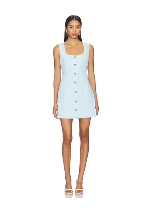 BLANKNYC Button Up Dress in Baby Blue. Size XS. Also in S, M, L.