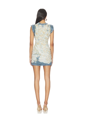 Diesel D-ayana Dress in Blue,Yellow. Size XS. Also in M, L.