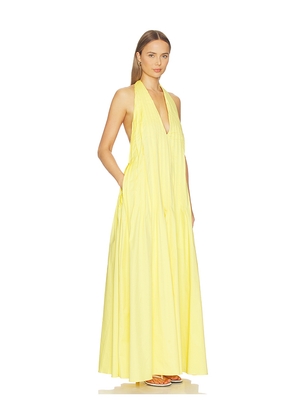ET OCHS Blythe Maxi Dress in Yellow. Size 0. Also in 2, 4, 6, 8, 10.