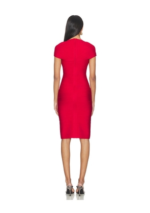 Herve Leger The Premiere Dress in Red. Size S. Also in XL.