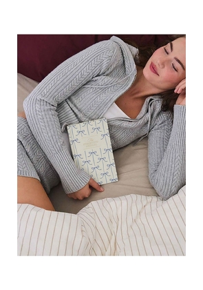 Intelligent Change Five Minute Journal Blue Bow in Blue.