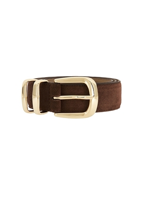 Favorite Daughter The Suede Jordan Belt in Brown. Size XS. Also in M, L, XL.