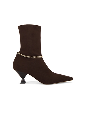 Maria Luca Nausica Stretch Boot in Chocolate. Size 38. Also in 39.