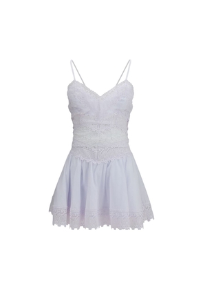 Charo Ruiz White Cotton Casual Dress - M