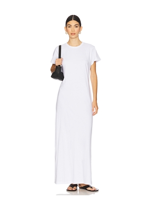 LESET Margo Maxi Dress in White. Size S. Also in XS, M.